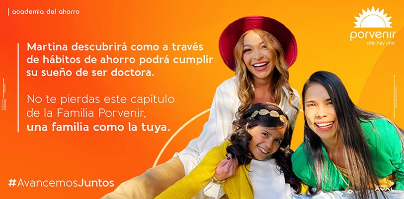 ¿Aún no sabes qué hacer para pagar el estudio de tus hijos? Conéctate a nuestro segundo capítulo de la tercera temporada y en compañía de la Familia Porvenir aprende más sobre los hábitos de ahorro y herramientas financieras que te permitirán cumplir tus sueños en familia.  Si quieres saber más sobre el Sello de Calidad en Educación Financiera que obtuvimos con nuestro programa Academia del Ahorro ingresa aquí: https://www.superfinanciera.gov.co/sellosEducacion/certificados/categoria/1  #FamiliaPorvenir #AcademiaDelAhorro #AvancemosJuntos